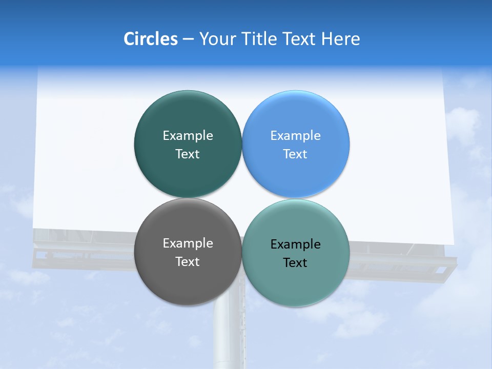 Rush Sign Clear PowerPoint Template