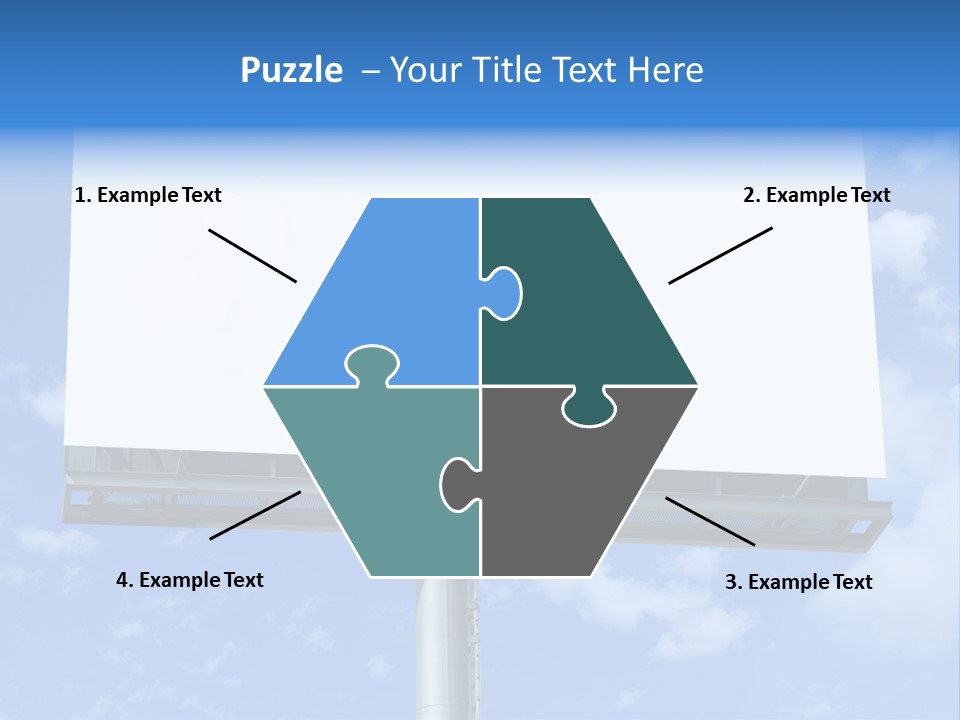Rush Sign Clear PowerPoint Template