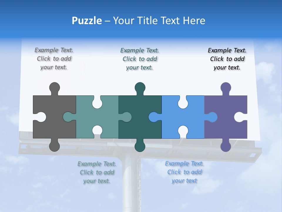 Rush Sign Clear PowerPoint Template