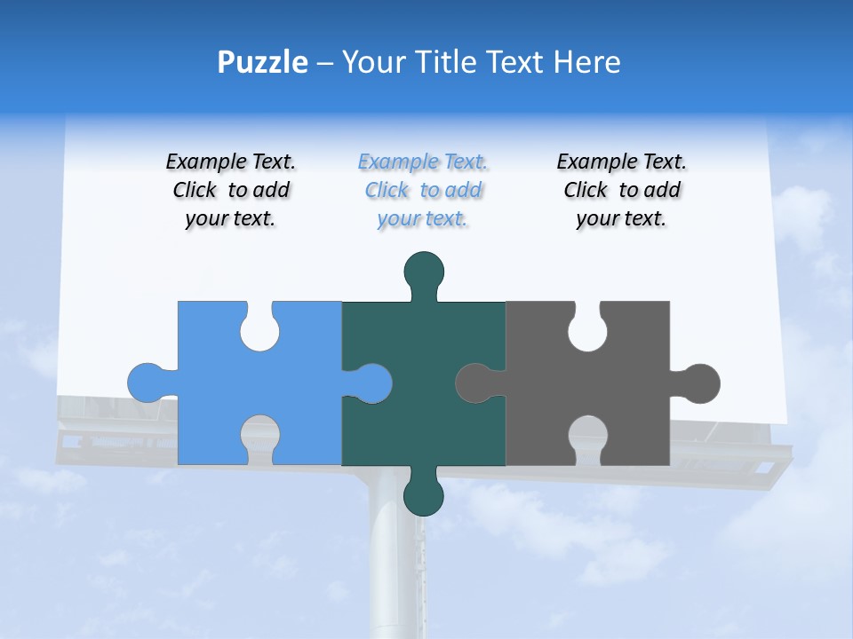 Rush Sign Clear PowerPoint Template