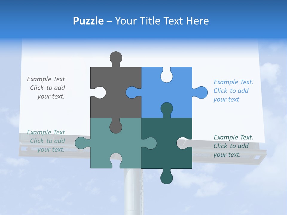 Rush Sign Clear PowerPoint Template