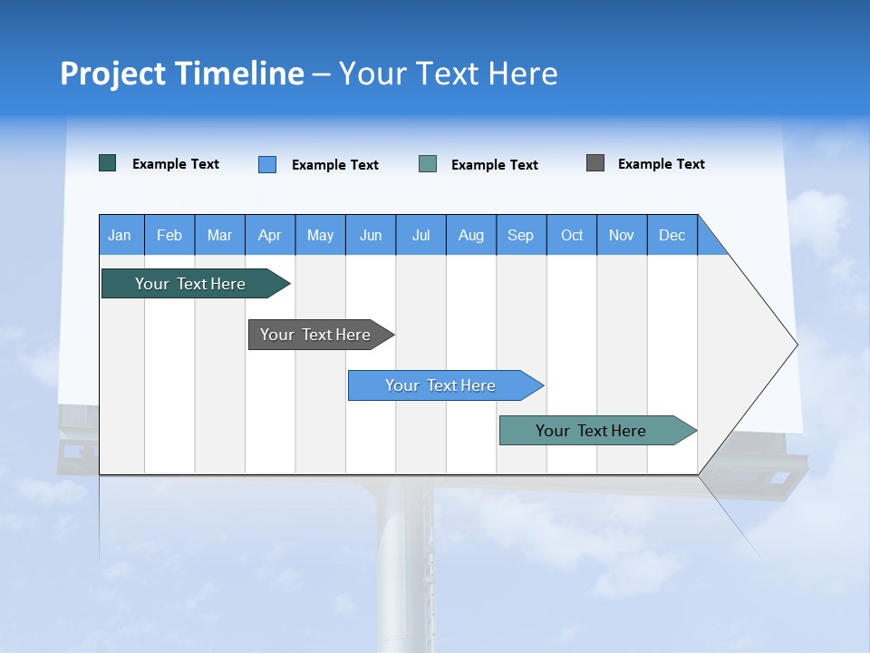 Rush Sign Clear PowerPoint Template