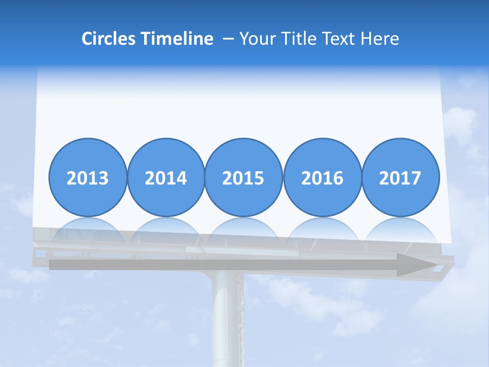 Rush Sign Clear PowerPoint Template