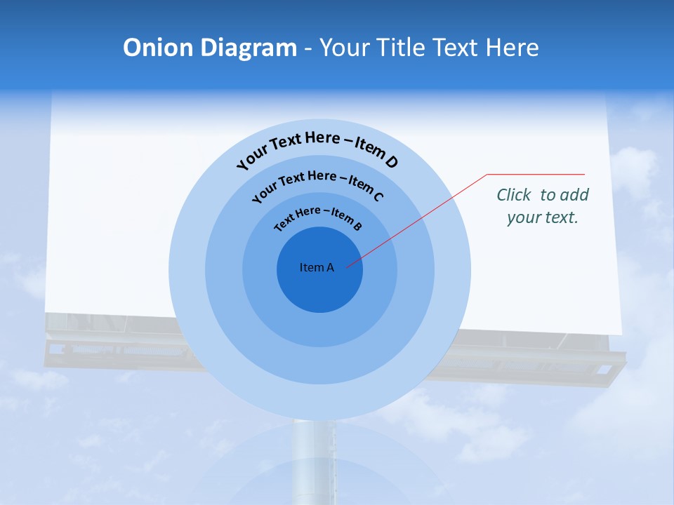 Rush Sign Clear PowerPoint Template