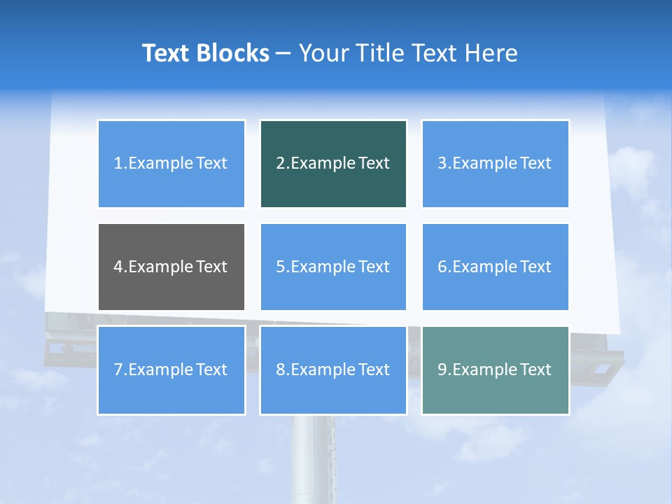 Rush Sign Clear PowerPoint Template