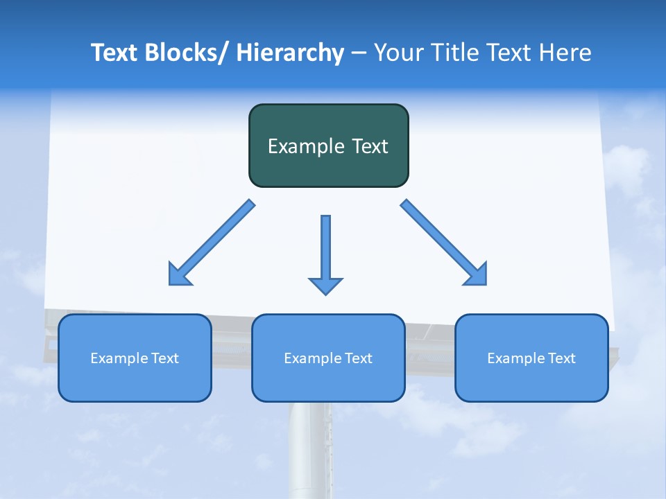 Rush Sign Clear PowerPoint Template