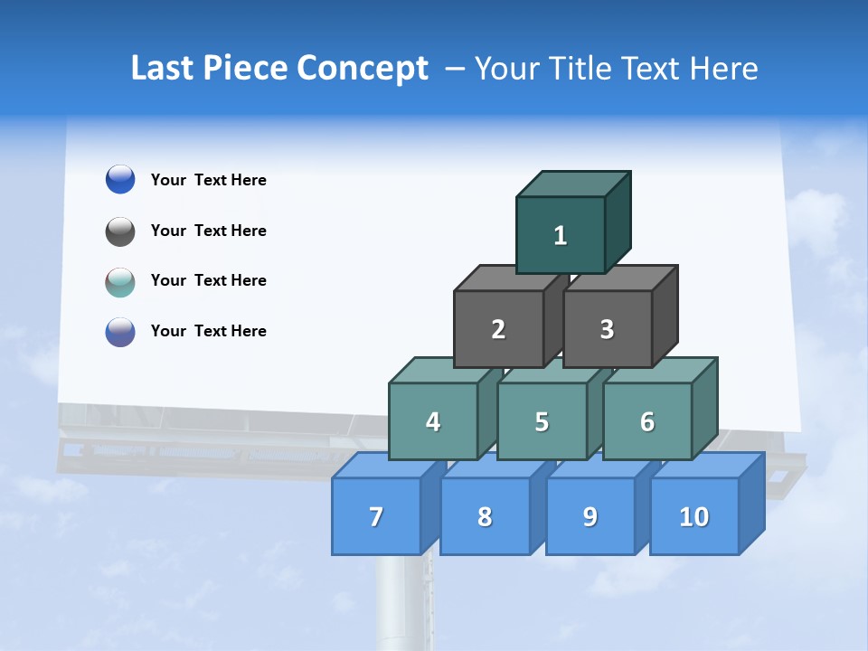 Rush Sign Clear PowerPoint Template