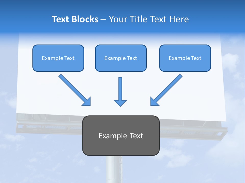 Rush Sign Clear PowerPoint Template