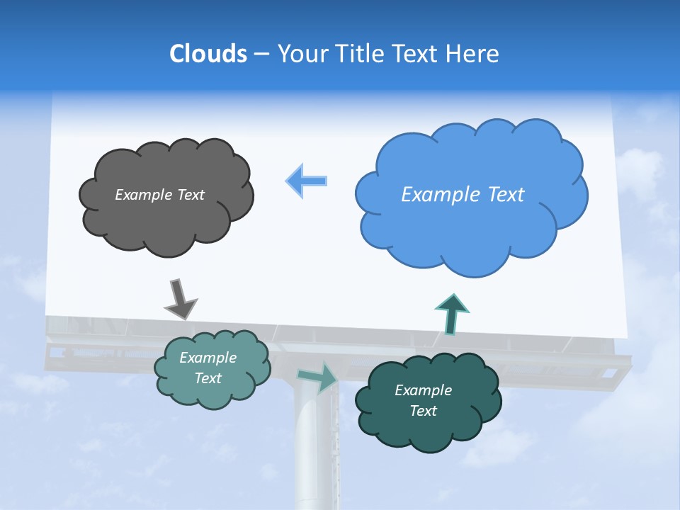 Rush Sign Clear PowerPoint Template