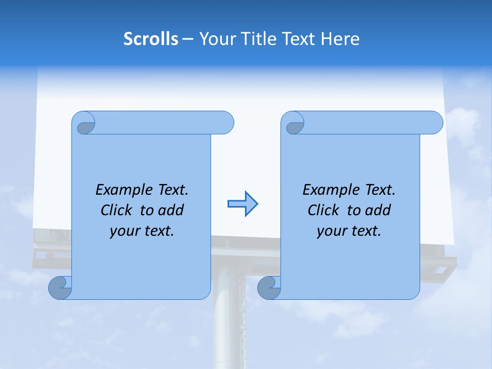 Rush Sign Clear PowerPoint Template