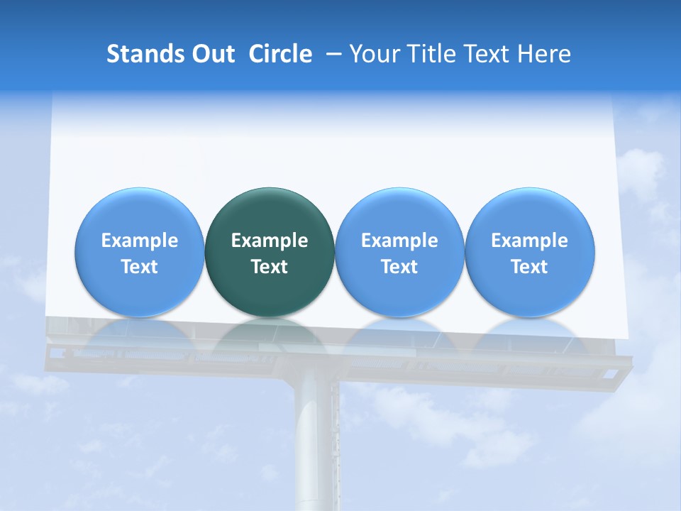 Rush Sign Clear PowerPoint Template