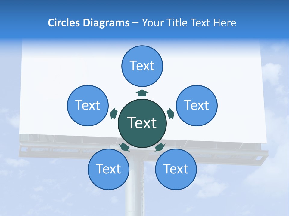 Rush Sign Clear PowerPoint Template