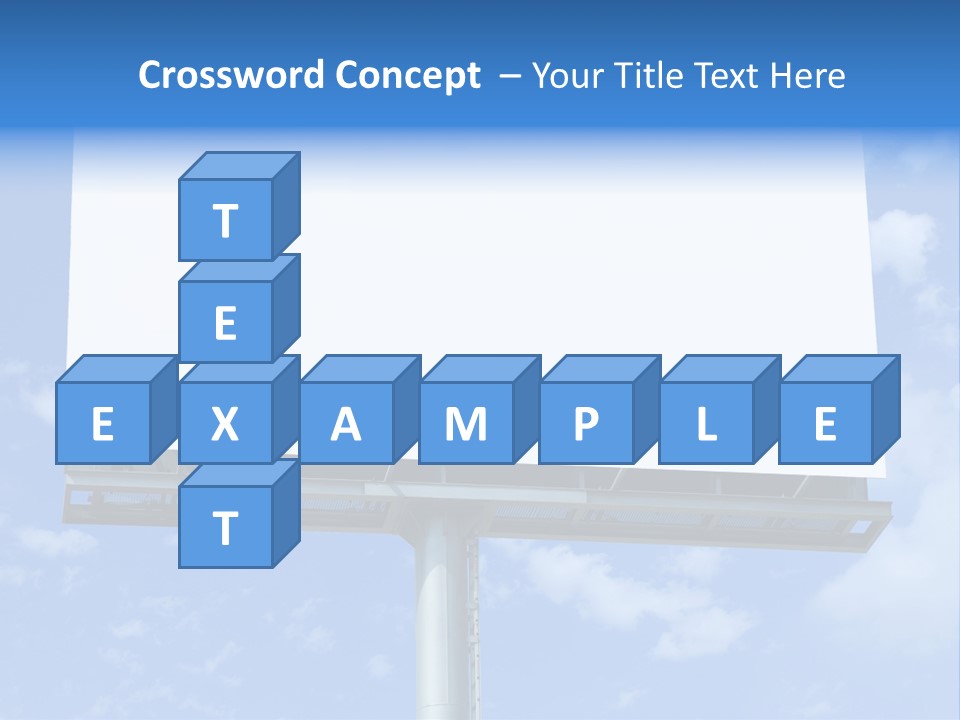 Rush Sign Clear PowerPoint Template