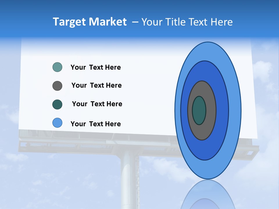 Rush Sign Clear PowerPoint Template