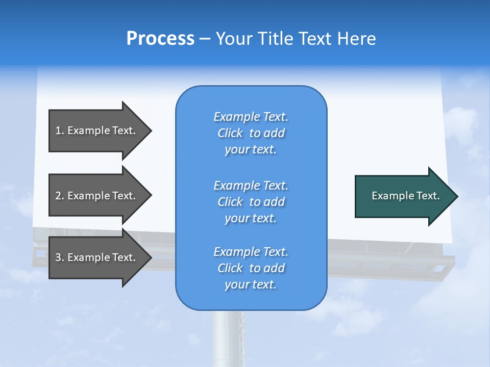 Rush Sign Clear PowerPoint Template