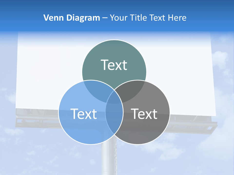 Rush Sign Clear PowerPoint Template