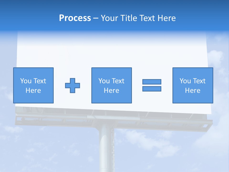 Rush Sign Clear PowerPoint Template