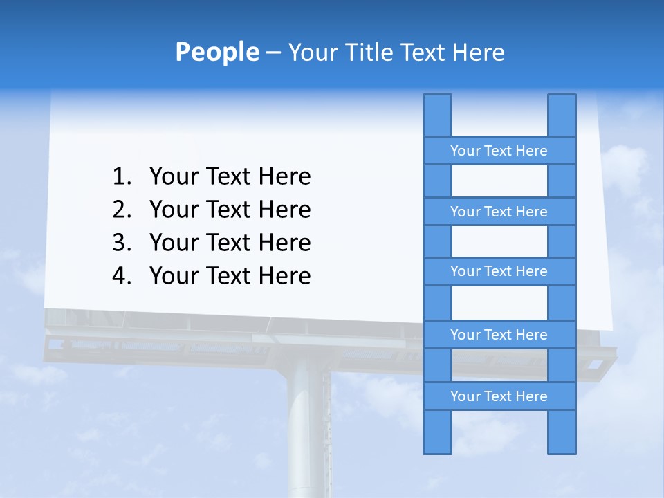 Rush Sign Clear PowerPoint Template