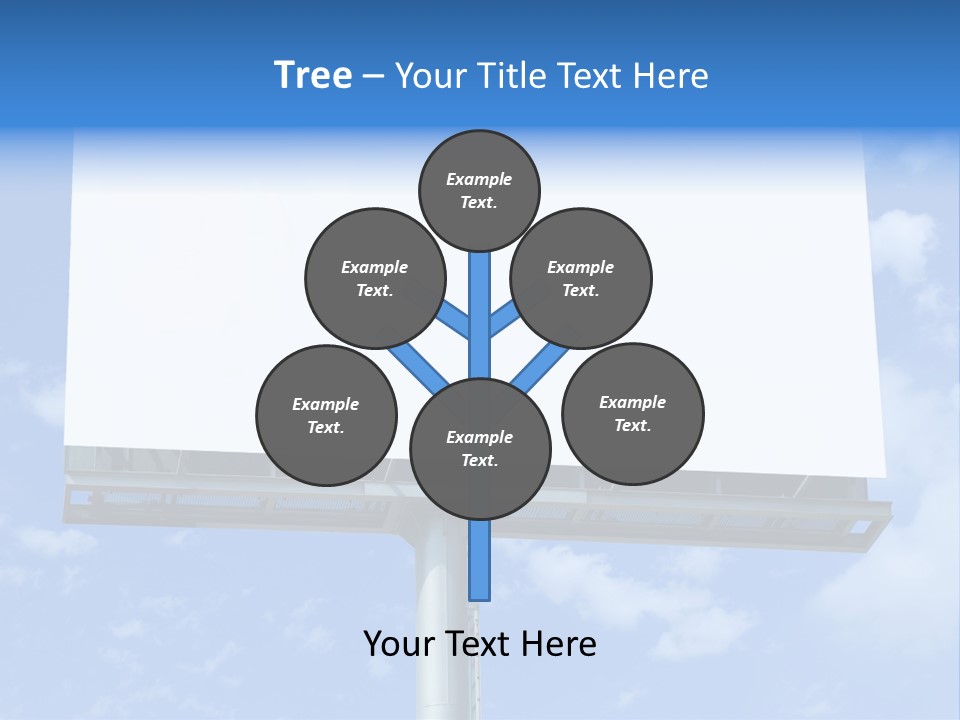 Rush Sign Clear PowerPoint Template