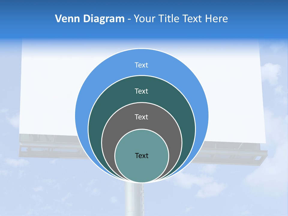 Rush Sign Clear PowerPoint Template