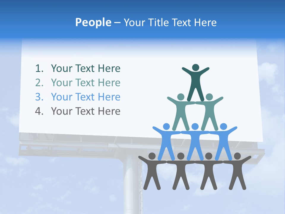 Rush Sign Clear PowerPoint Template