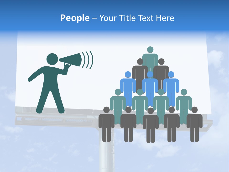 Rush Sign Clear PowerPoint Template