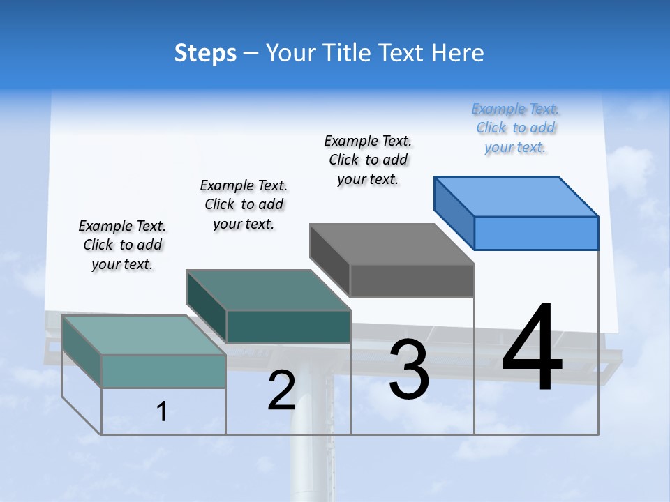 Rush Sign Clear PowerPoint Template