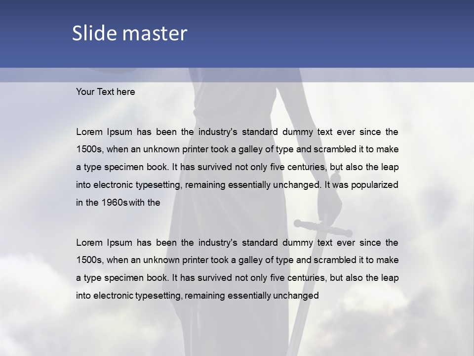 Architectural Justice Landmark PowerPoint Template