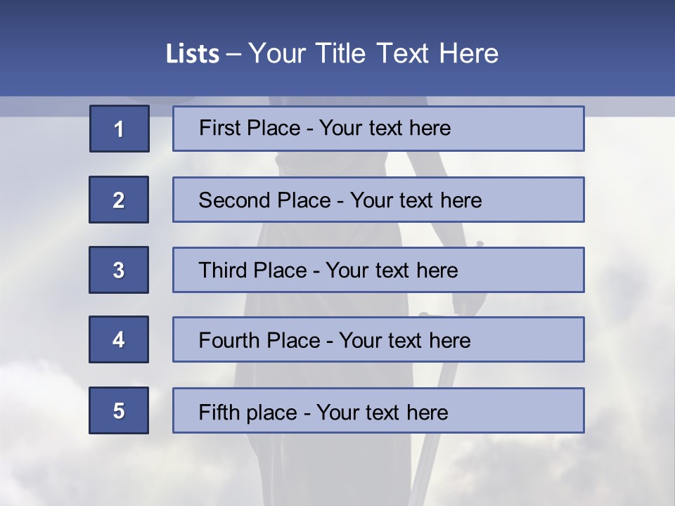 Architectural Justice Landmark PowerPoint Template