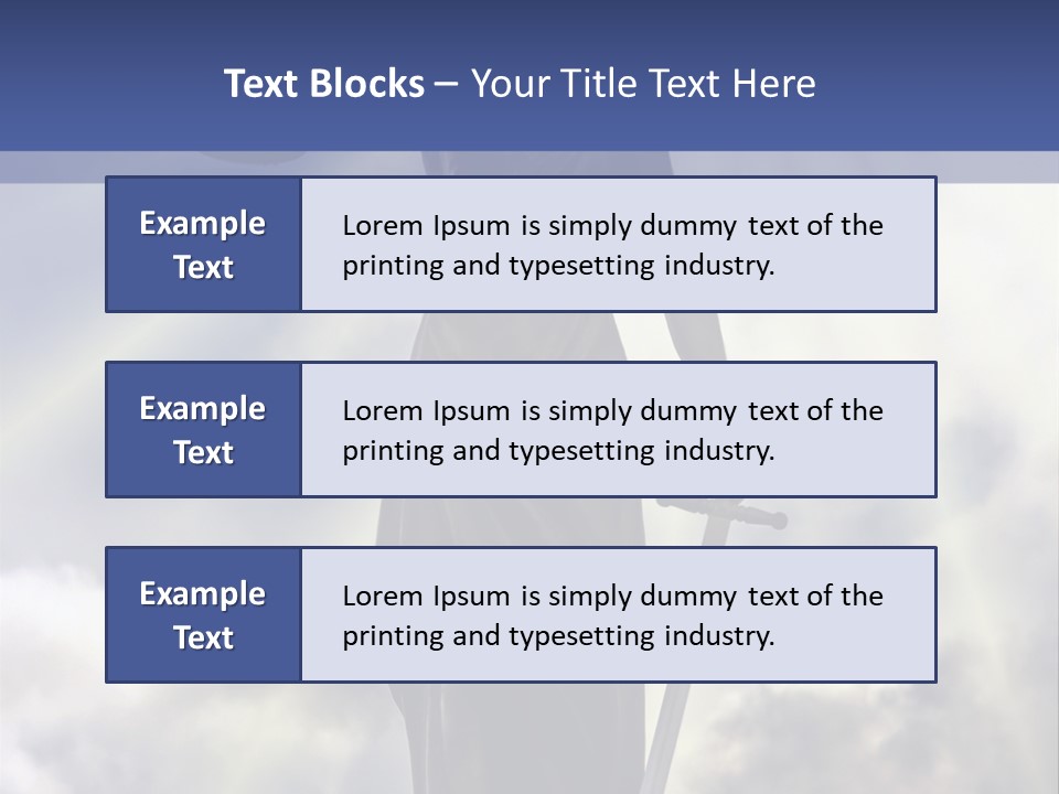 Architectural Justice Landmark PowerPoint Template