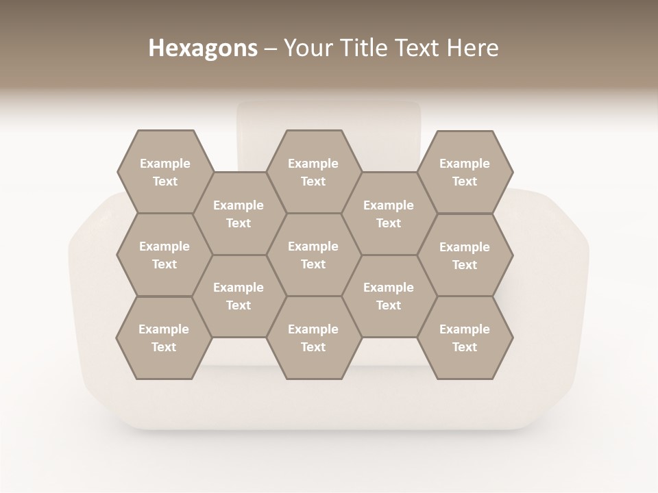 Cushion Seat Armchair PowerPoint Template