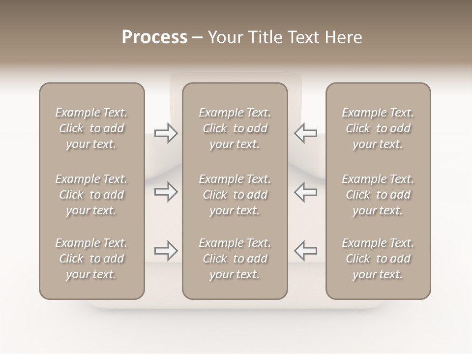 Cushion Seat Armchair PowerPoint Template
