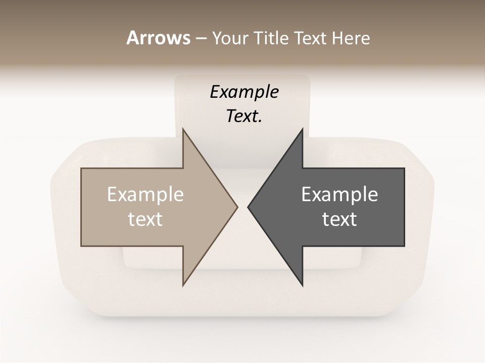 Cushion Seat Armchair PowerPoint Template