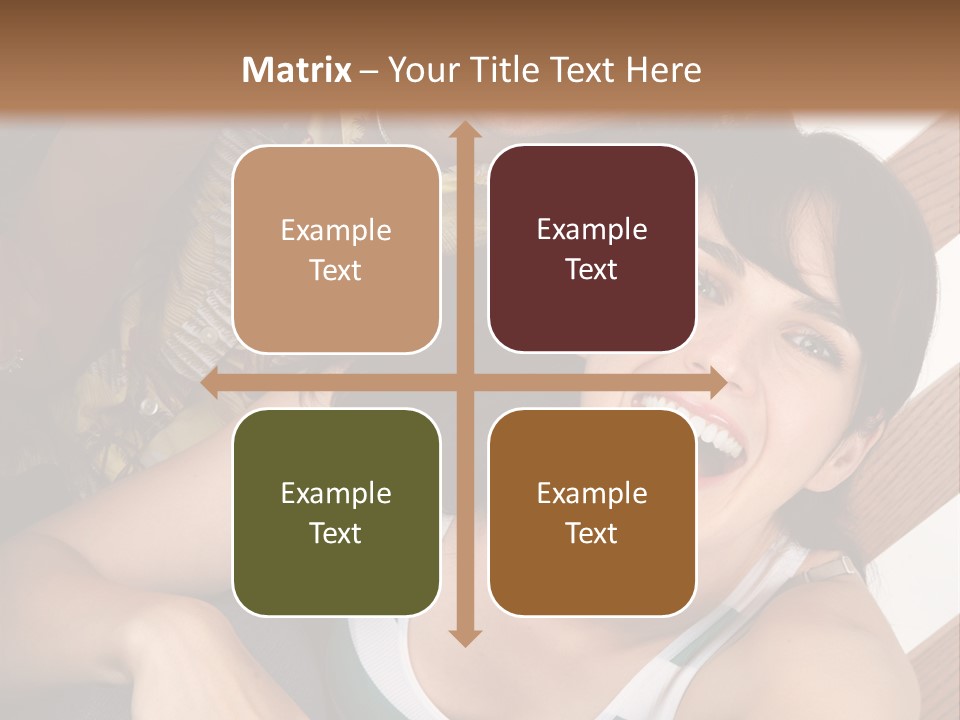 Healthy Dentist Teen PowerPoint Template