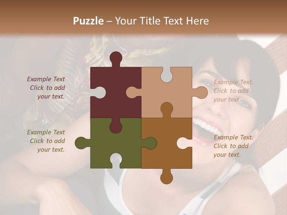 Healthy Dentist Teen PowerPoint Template