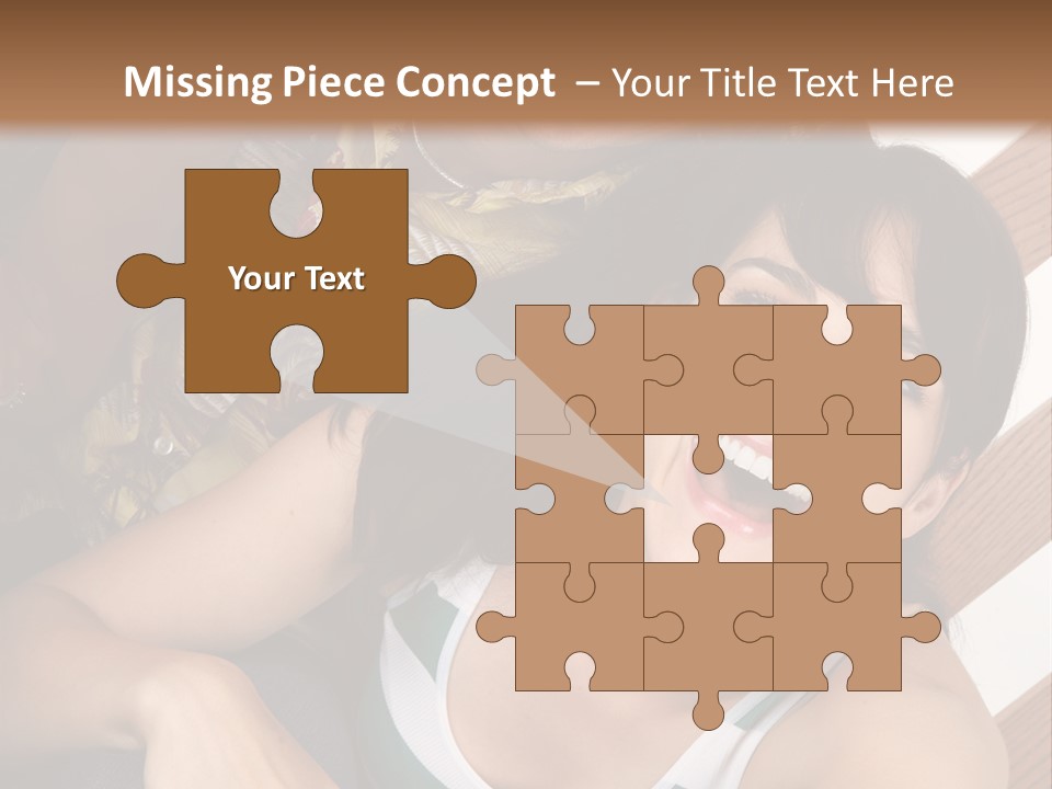 Healthy Dentist Teen PowerPoint Template