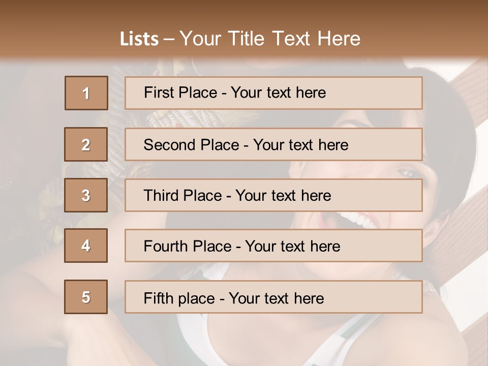 Healthy Dentist Teen PowerPoint Template