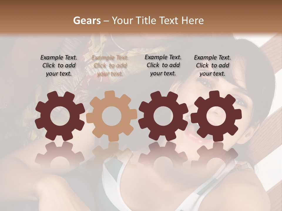 Healthy Dentist Teen PowerPoint Template