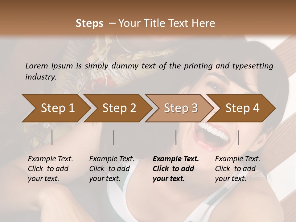 Healthy Dentist Teen PowerPoint Template