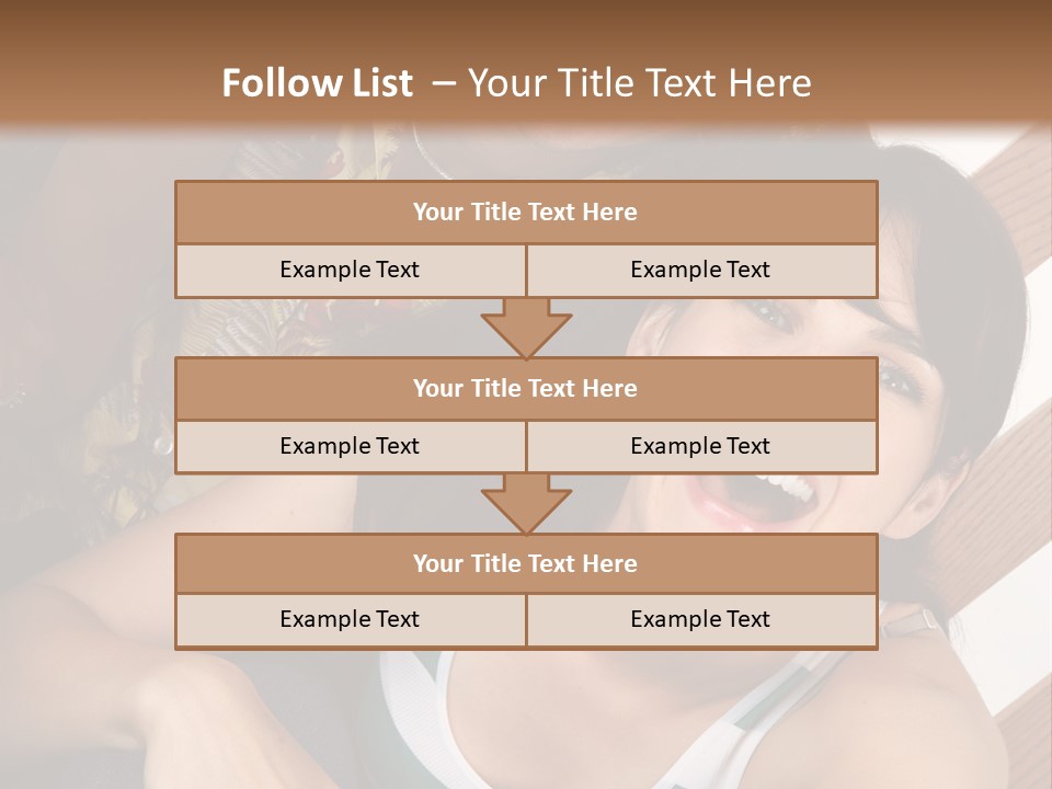 Healthy Dentist Teen PowerPoint Template