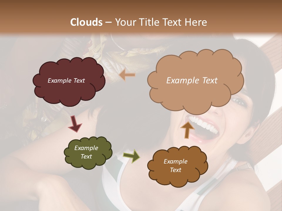 Healthy Dentist Teen PowerPoint Template