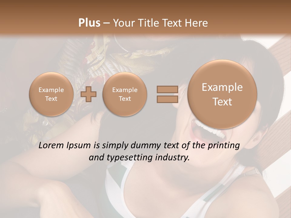 Healthy Dentist Teen PowerPoint Template