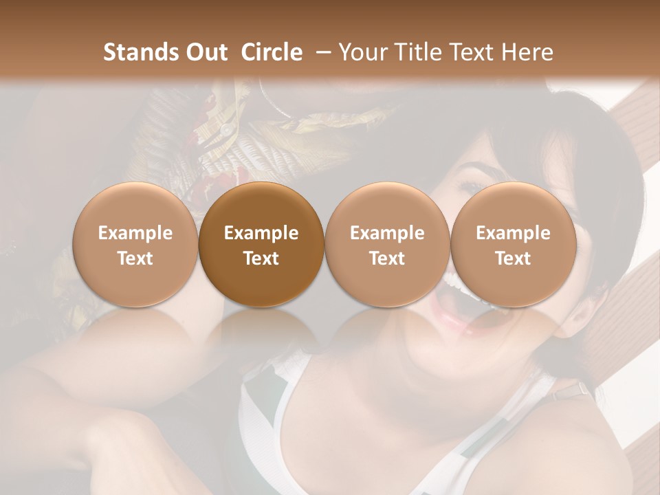 Healthy Dentist Teen PowerPoint Template