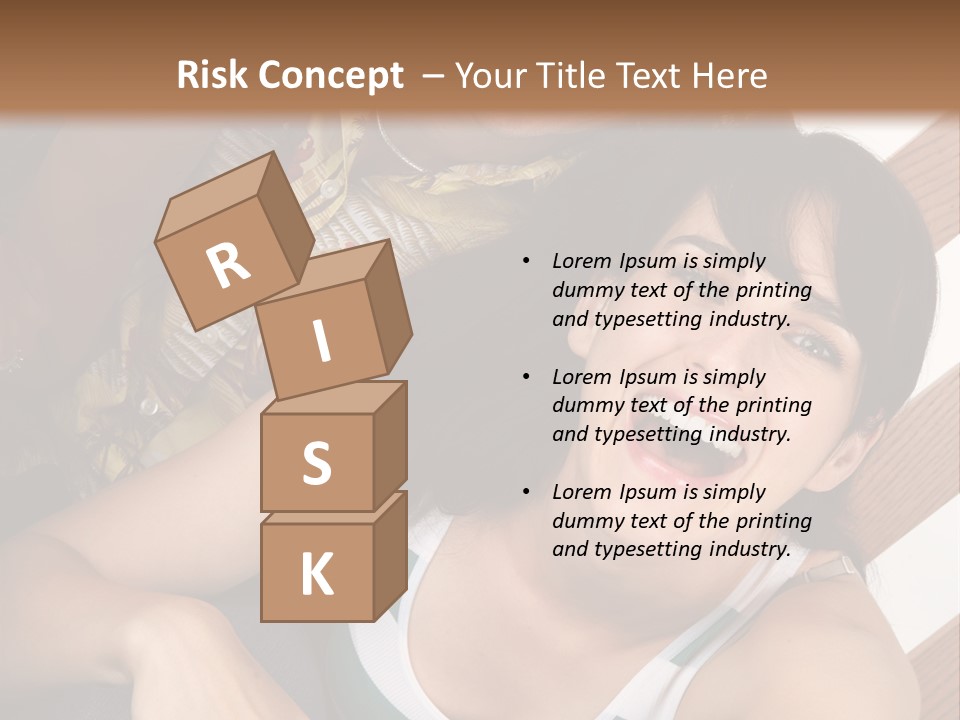 Healthy Dentist Teen PowerPoint Template