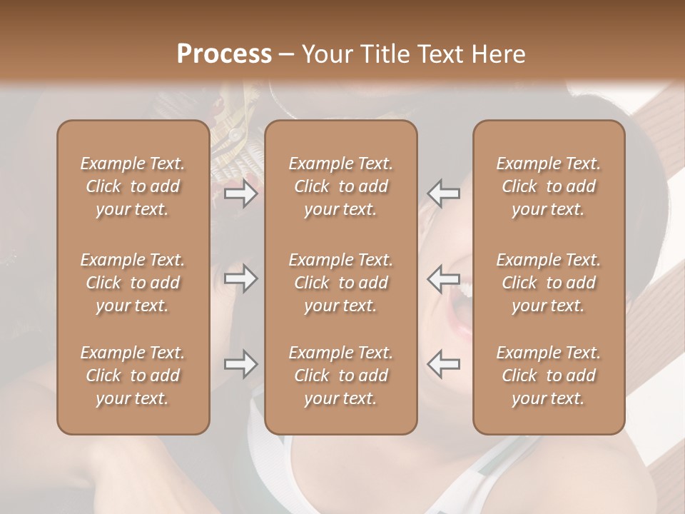 Healthy Dentist Teen PowerPoint Template