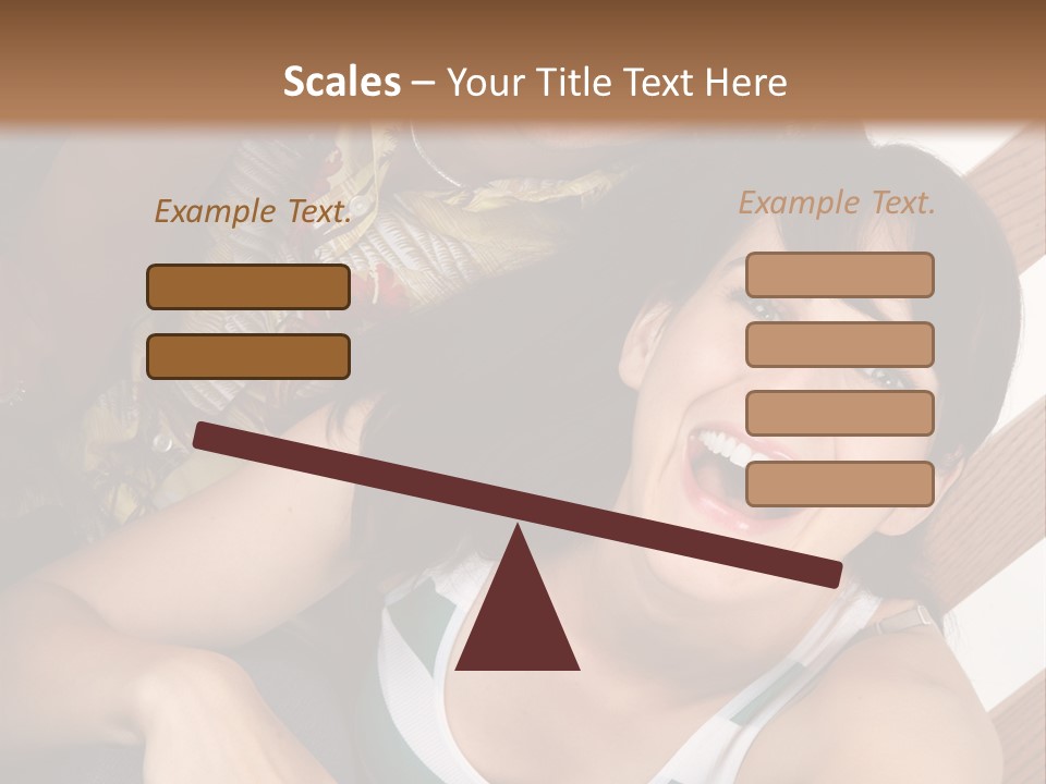 Healthy Dentist Teen PowerPoint Template