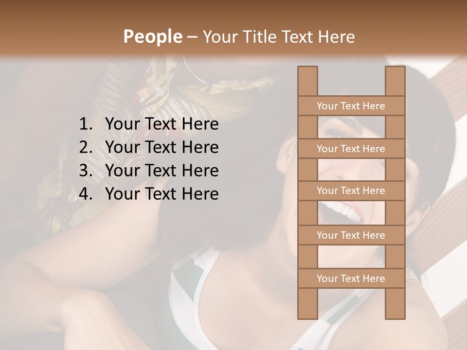 Healthy Dentist Teen PowerPoint Template