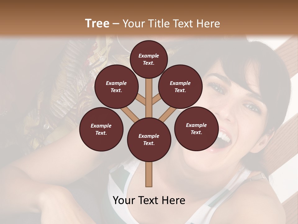 Healthy Dentist Teen PowerPoint Template