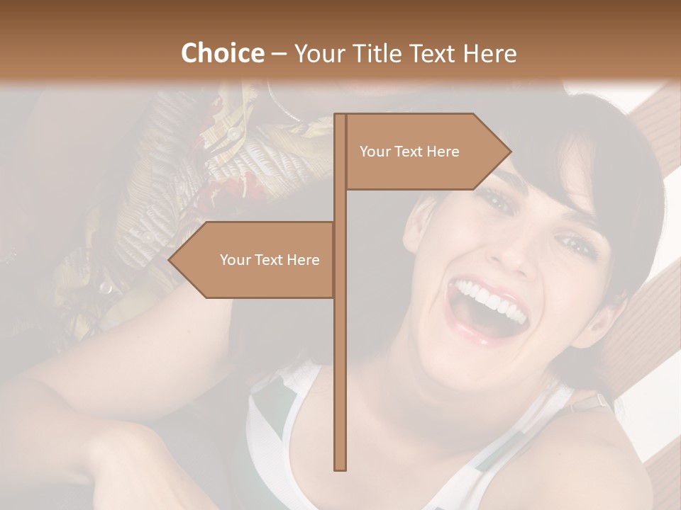 Healthy Dentist Teen PowerPoint Template