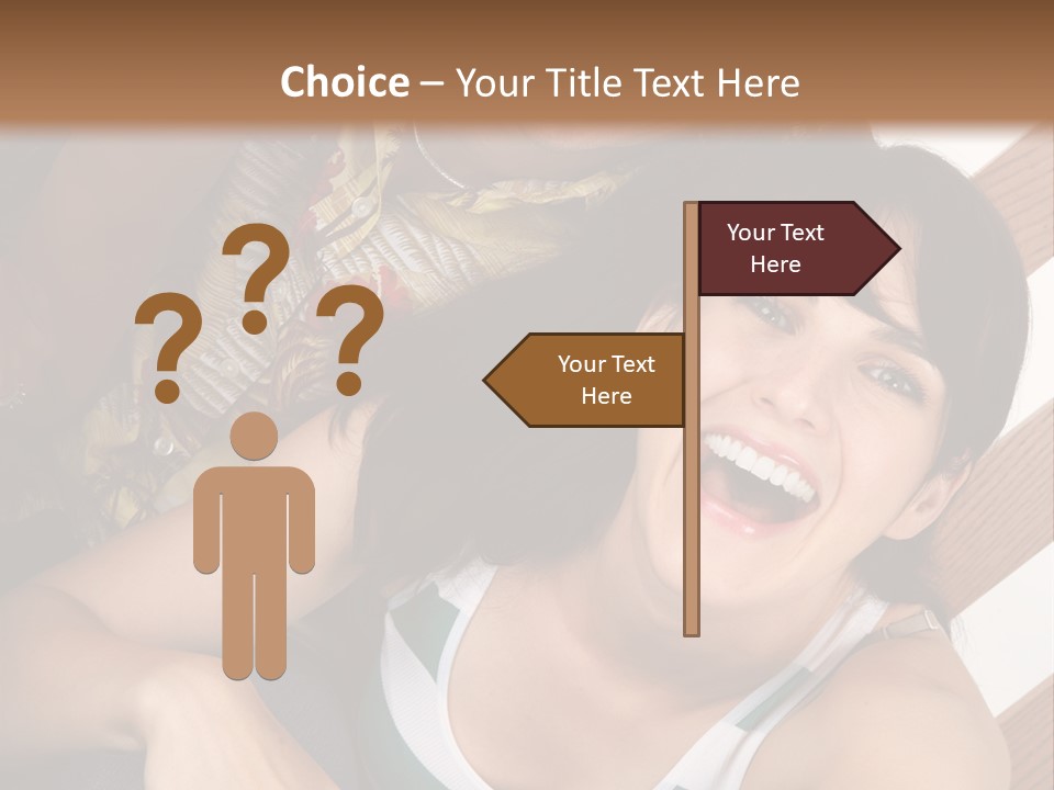 Healthy Dentist Teen PowerPoint Template